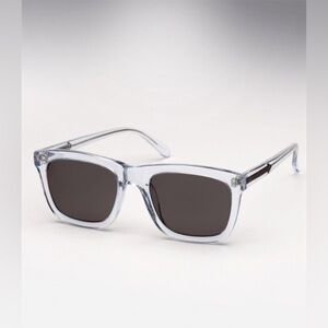 KAREN WALKER - Deep Freeze Sunglasses in Clear